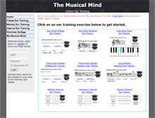 Tablet Screenshot of musicalmind.org